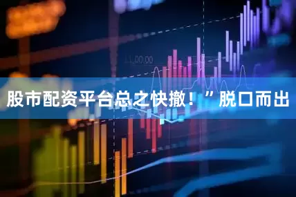 股市配资平台总之快撤！”脱口而出